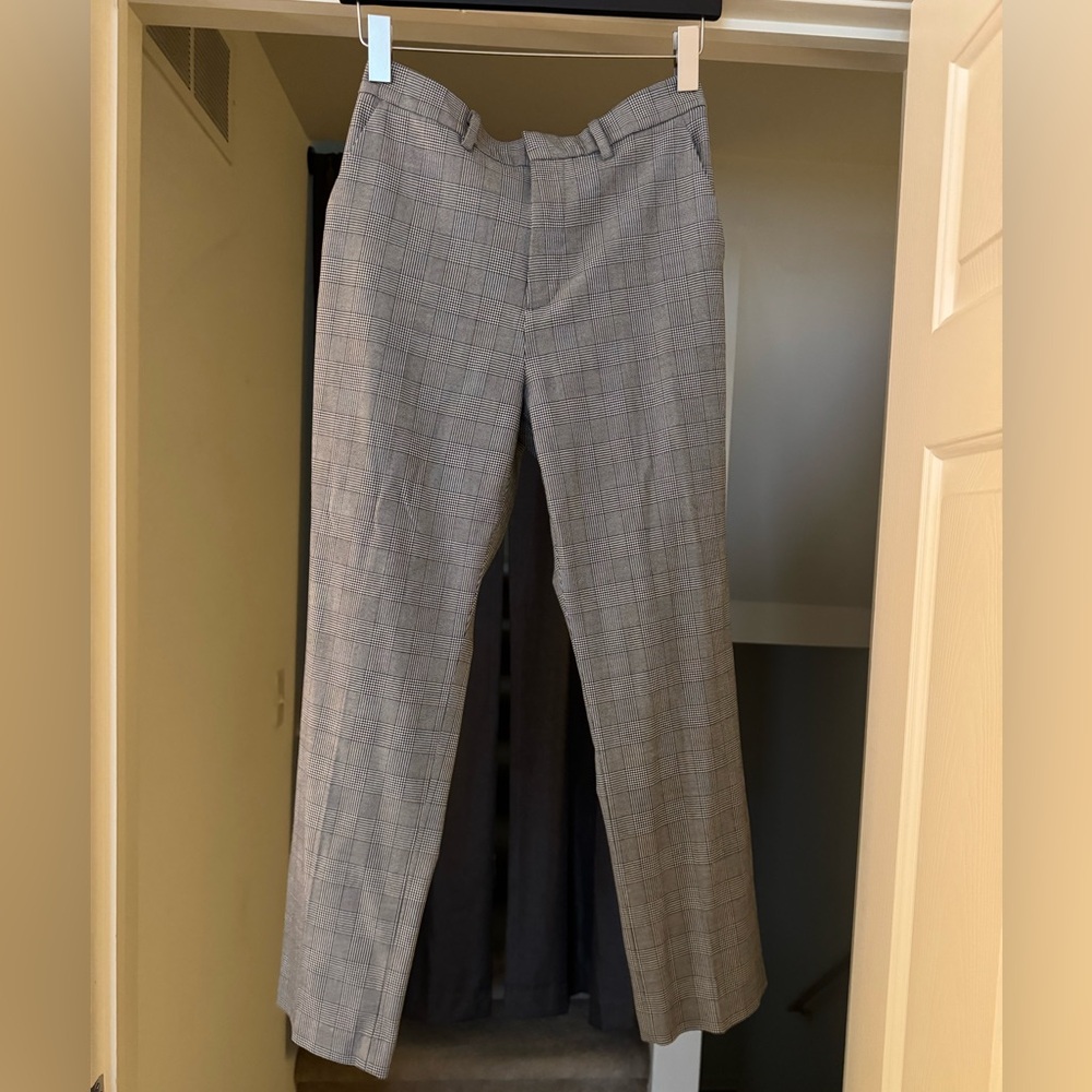 Uniqlo Smart Ankle Pants in Plaid